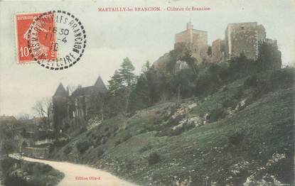 CPA FRANCE 71 "Martailly les Brancion, Le château de Brancion".