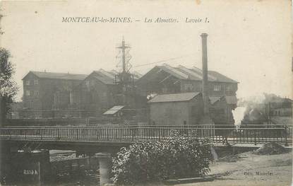 CPA FRANCE 71 "Montceau les Mines, Les Alouettes".