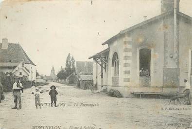 CPA FRANCE 71 "Frettelans, Usine à Schiste".