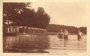 71 SaÔne Et Loire CPA FRANCE 71 "Montceau les Mines, Etang du Plessis, la plage".