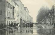 71 SaÔne Et Loire CPA FRANCE 71 "Mâcon, Promenade du Quai Sud, Inondations de janvier 1910". / INONDATIONS