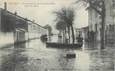 CPA FRANCE 71 "Mâcon, Rue du gaz , Inondations de janvier 1910". / INONDATIONS