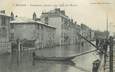 CPA FRANCE 71 "Mâcon, Quai des Marans , Inondations de janvier 1910". / INONDATIONS