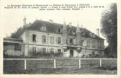 CPA FRANCE 71 "Ozolles, Le château de Beauregard".