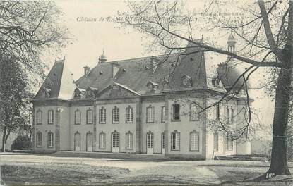 CPA FRANCE 71 "Ozolles, Le château de Rambuteau".