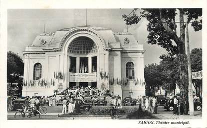 CPSM VIETNAM / SAIGON, le théâtre municipal