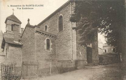 CPA FRANCE 71 " Ste Claire, Le monastère".