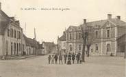 71 SaÔne Et Loire CPA FRANCE 71 " St Marcel, Mairie et école de garçons".