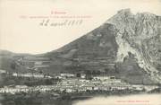 09 Ariege CPA FRANCE 09 " Montségur, Vue générale et le château".