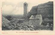 09 Ariege CPA FRANCE 09 " Montségur, Clocher de l'ancienne église".