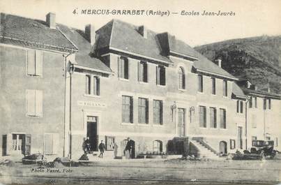 CPA FRANCE 09 "Mercus Garabet, Ecoles Jean Jaurès".