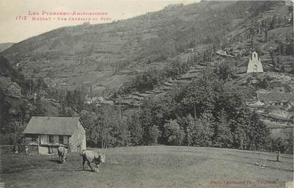 CPA FRANCE 09 " Massat, Vue générale".