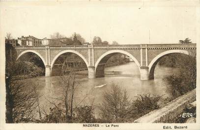 CPA FRANCE 09 " Mazères, Le pont".