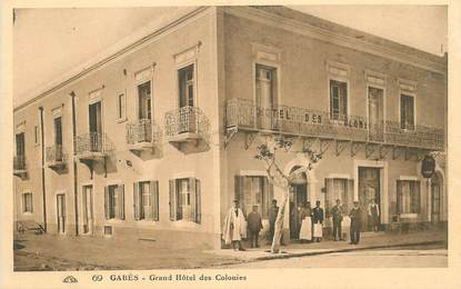 CPA TUNISIE "Gabès, Grand Hotel des Colonies"