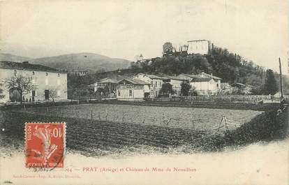 CPA FRANCE 09 " Prat, Le château de Mme Nouailhan".