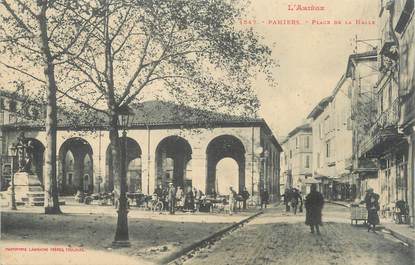 CPA FRANCE 09 " Pamiers, Place de la halle".