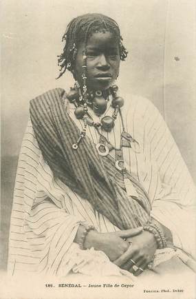 CPA SENEGAL "Jeune fille de Cayor"