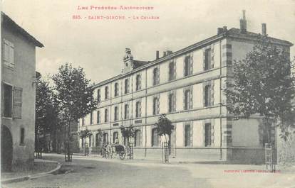 CPA FRANCE 09 " St Girons, Le collège".