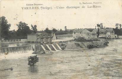 CPA FRANCE 09 " Varilhès, Usine électrique de Las Rives".