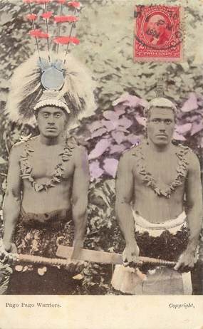 CPA SAMOA "Guerriers Pago Pago"