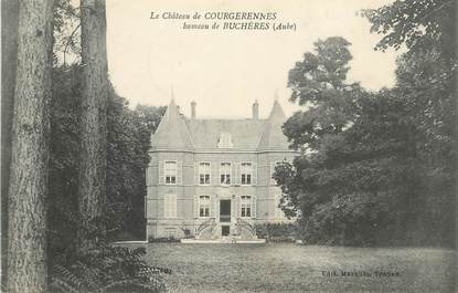 CPA FRANCE 10 " Courgerennes, Le château".