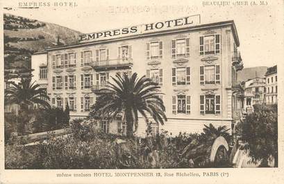 CPA FRANCE 06 "Beaulieu sur Mer, Empress Hotel"