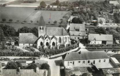 CPSM FRANCE 10 "Boulages, L'église et la nouvelle école".