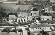 10 Aube CPSM FRANCE 10 "Boulages, L'église et la nouvelle école".