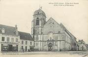 10 Aube CPA FRANCE 10 "Aix en Othe, Eglise de la nativité ".