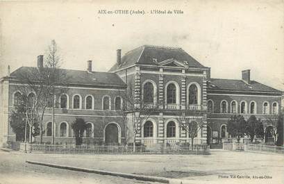 CPA FRANCE 10 "Aix en Othe, L'Hôtel de Ville".