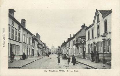 CPA FRANCE 10 "Arcis sur Aube, Rue de Paris".