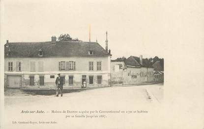 CPA FRANCE 10 "Arcis sur Aube, Maison de Danton".