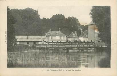 CPA FRANCE 10 "Arcis sur Aube, Le bief du moulin".