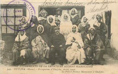 CPA MAROC "Oudjda, 1907"