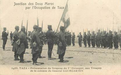 CPA MAROC "Taza, Occupation de Taza"