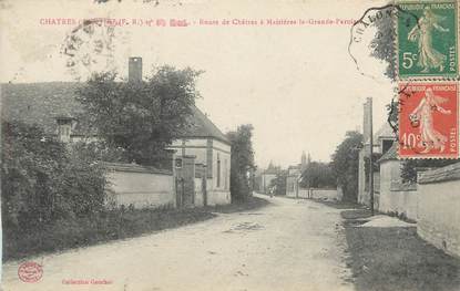 CPA FRANCE 10" Châtres, Route de Châtres à Maizières la Grande Paroisse".