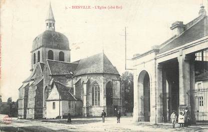 CPA FRANCE 10 " Dienville, L'église".