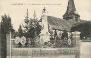 10 Aube CPA FRANCE 10 " Longueville, Le monument aux morts".