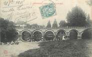 10 Aube CPA FRANCE 10 "Dienville, Le pont ".