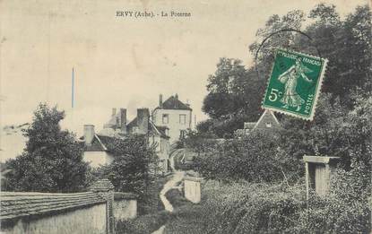 CPA FRANCE 10 " Ervy, La poterne".