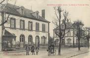 10 Aube CPA FRANCE 10 " Marigny le Chatel, La Mairie et l'école des filles".