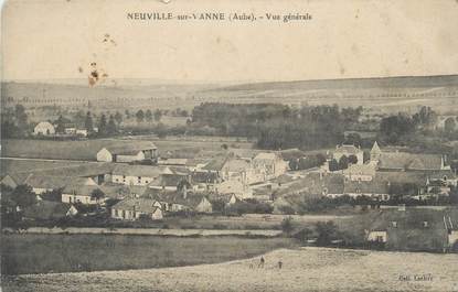 CPA FRANCE 10 " Neuville sur Vanne, Vue générale".