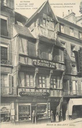 CPA FRANCE 14 "Caen, Au Pacha, Pr. G. DESTINE" / PHONO