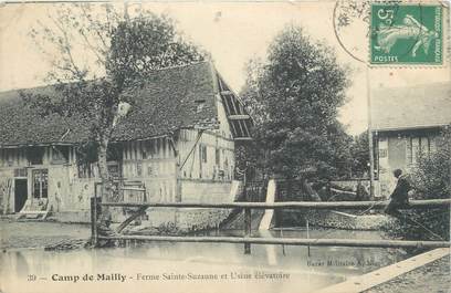 CPA FRANCE 10 " Mailly le Camp, Ferme Ste Suzanne et Usine élévatoire".