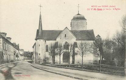 CPA FRANCE 10 " Méry sur Seine, L'église".