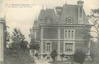 CPA FRANCE 10 " Rosnay l'Hopital, Le château".