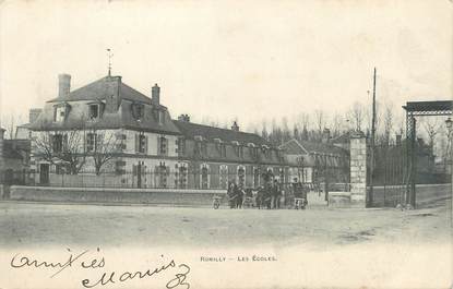 CPA FRANCE 10 " Romilly sur Seine, Les écoles".