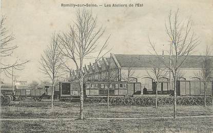 CPA FRANCE 10 " Romilly sur Seine, Les ateliers de l'Est".