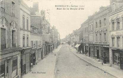 CPA FRANCE 10 " Romilly sur Seine, Rue de la Boule d'Or".