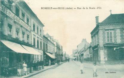 CPA FRANCE 10 " Romilly sur Seine, Rue de la Boule d'Or".